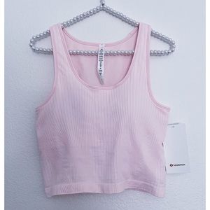 lululemon athletica Pink Crop Top